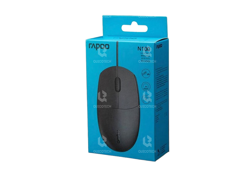 RAPOO MOUSE WIRED N100 1000DPI
