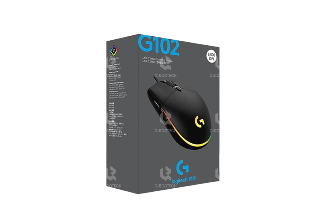 LOGITECH GAMING MOUSE G102 , 8000 DPI