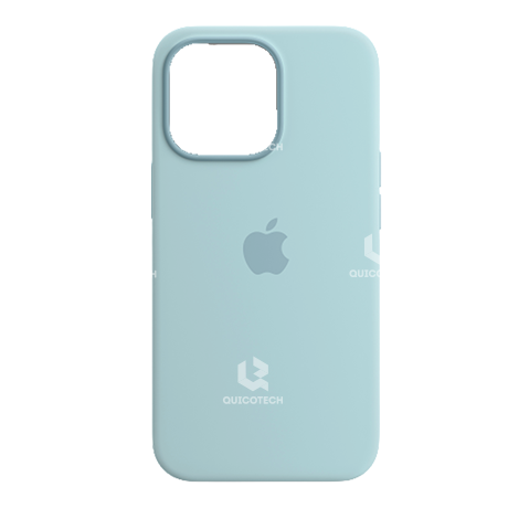Silicone Case For iPhone 12 Pro Max, Light Blue