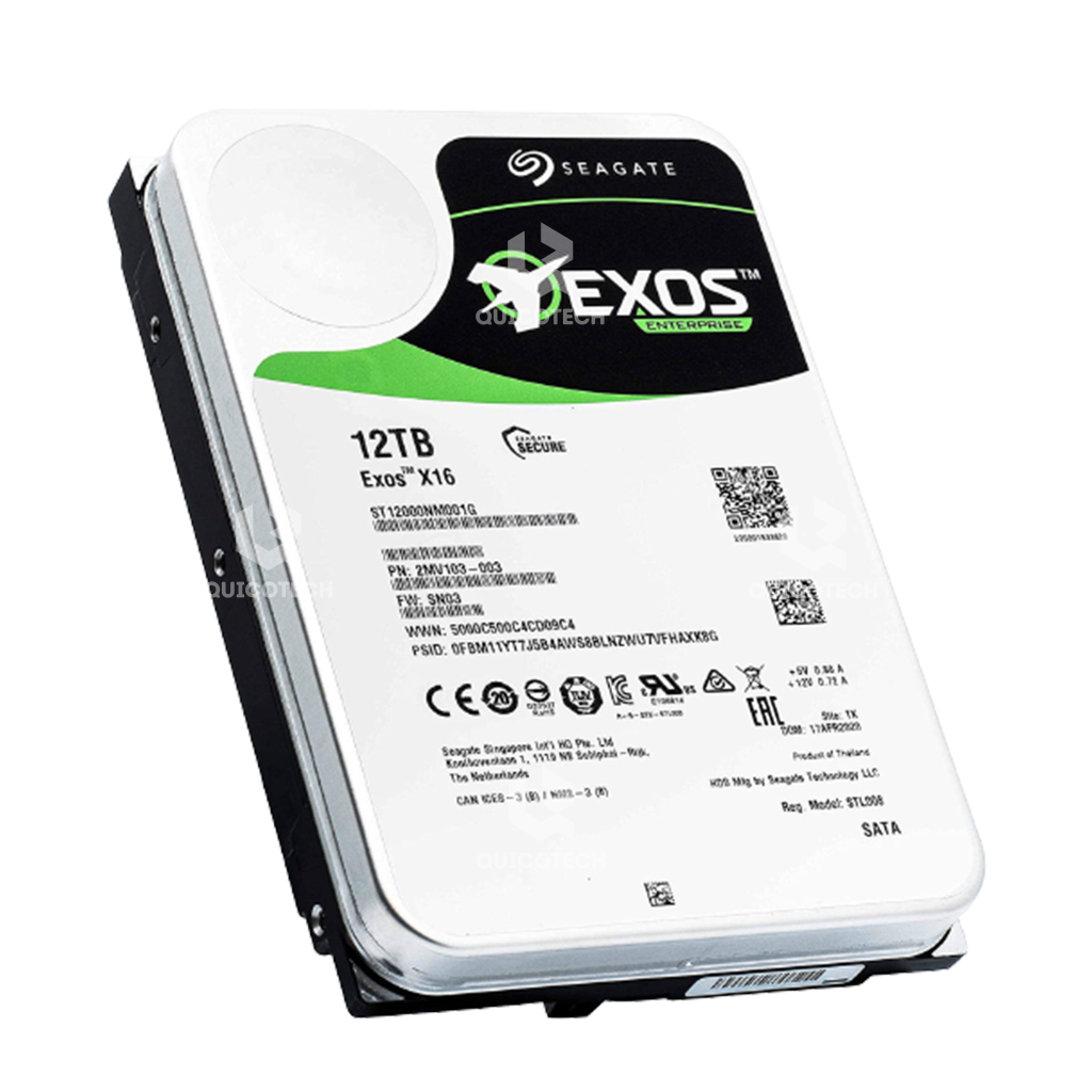 SEAGATE Internal HARD DRIVE 12TB EXOS for Desktop