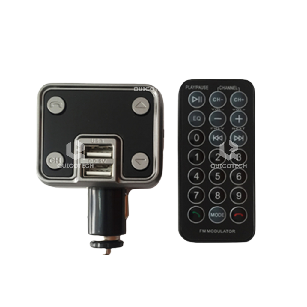 A-909 Wireless Car MP3 Player, Squared