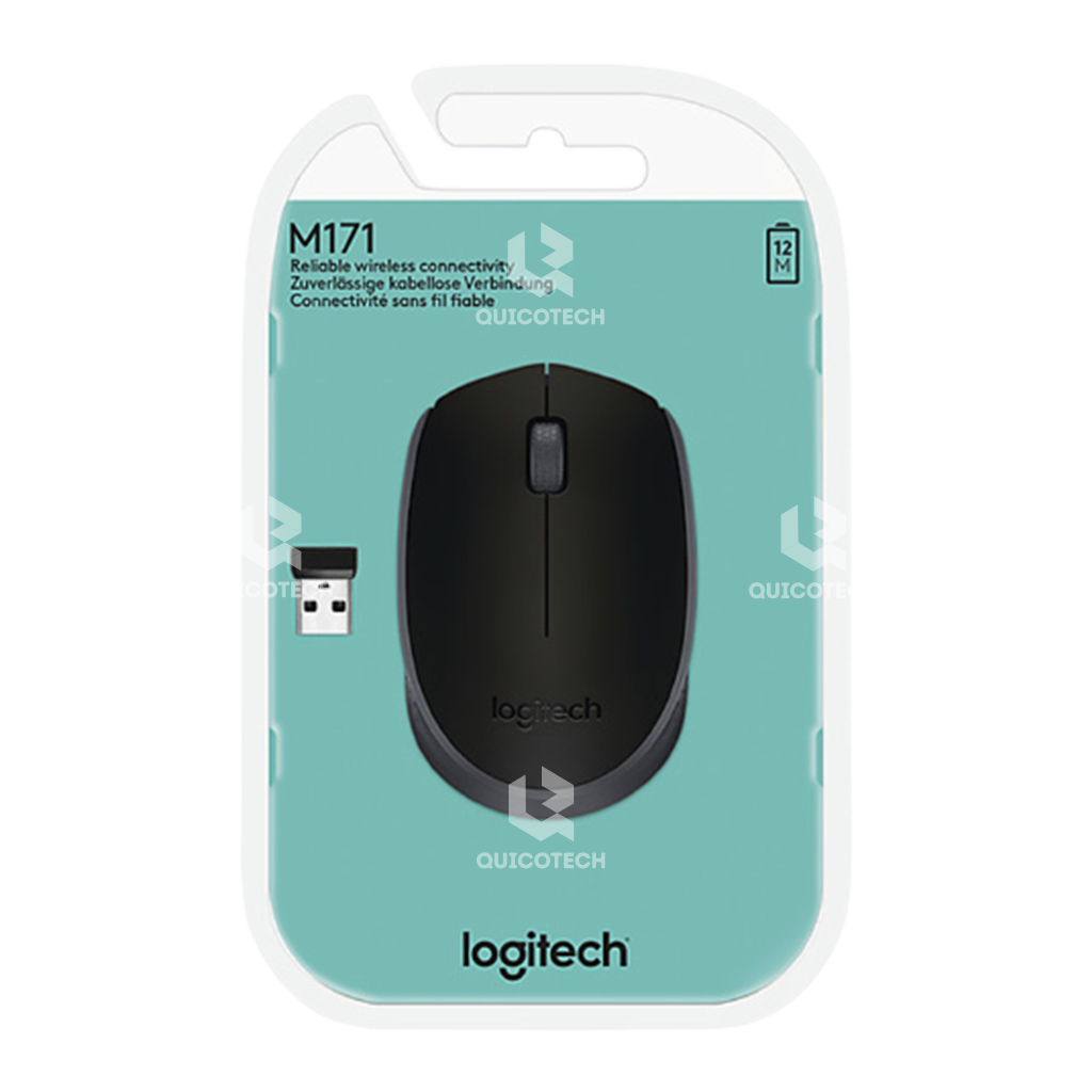 Logitech mouse Wireless M171 Black
