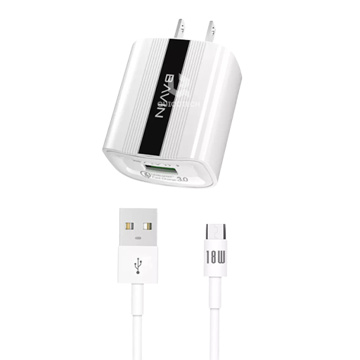 BAVIN Micro Fast Charger PC315Y, White