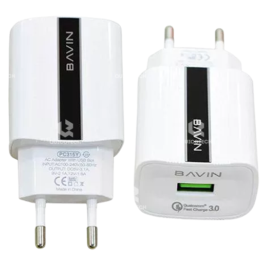 BAVIN Micro Fast Charger PC315Y, White