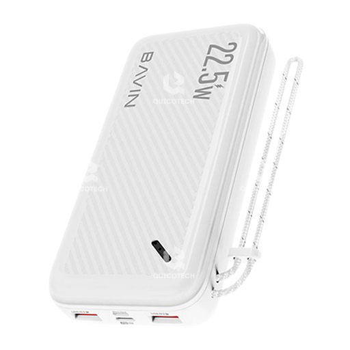 Bavin Power Bank PC031, 20000 mAh, White