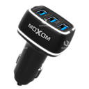 MOXOM Car Micro Charger, 3 Ports, MX-VC01