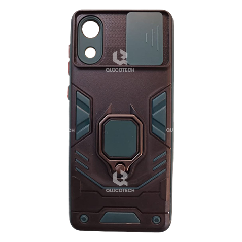Cover For Samsung A03Core, Black & Green
