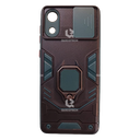 Cover For Samsung A03Core, Black & Green