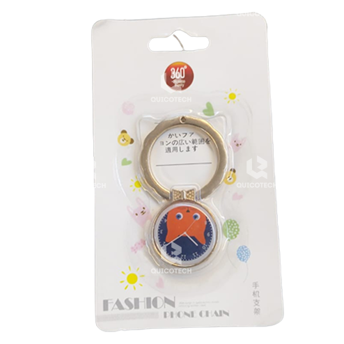 Fashion Phone Ring Chain (Red & Blue)