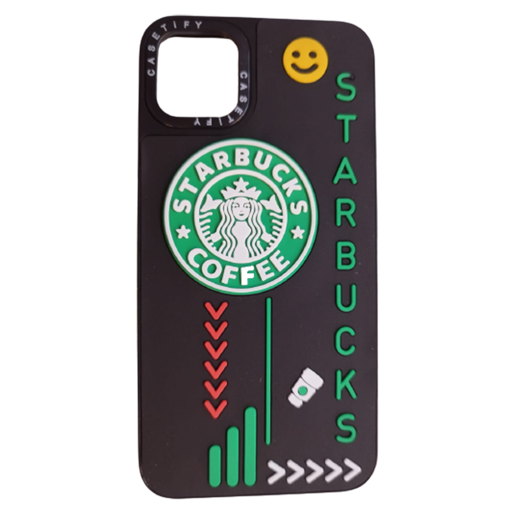 Cover Casetify For iPhone 13 Pro, (Starbucks Design)