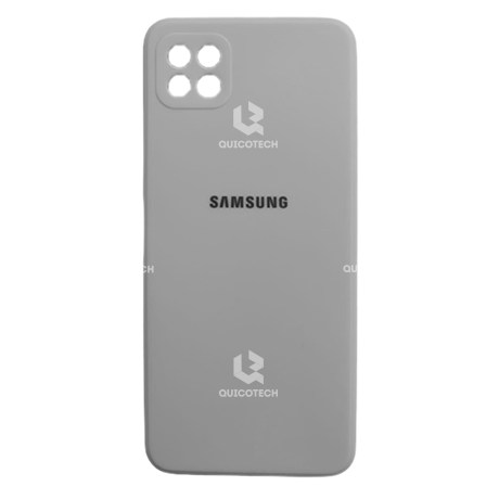Silicon Cover For Samsung A22 5G, White