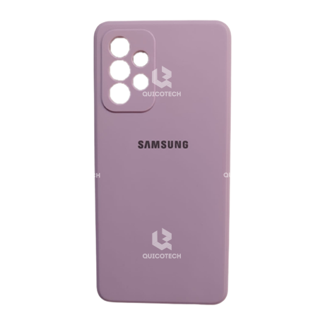 Silicon Cover For Samsung A52 5G, Purple