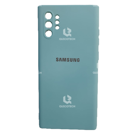 Silicon Cover For Samsung Note 10 Plus, Sky Blue