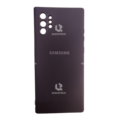 Silicon Cover For Samsung Note 10 Plus, Black