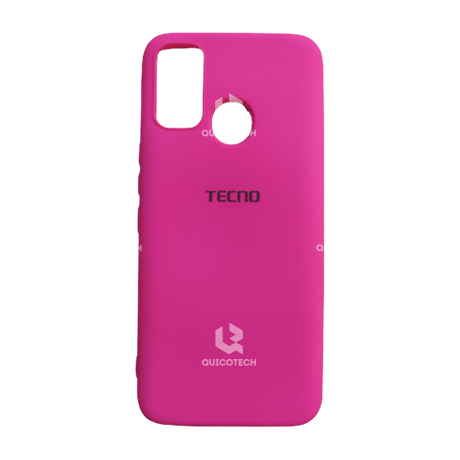 Silicon Cover For Tecno, Spark 7, Pink