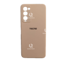 Silicon Cover For Tecno, Camon 18, White