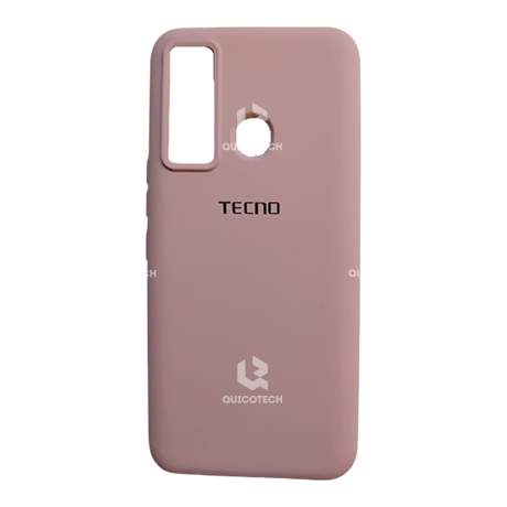 Silicon Cover For Tecno, Comon 17, Rose