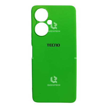 Silicon Cover For Tecno, Camon 19 - 19 Pro, Green