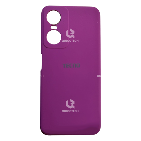 Silicon Cover For Tecno, Camon 19 - 19 Pro, Purple