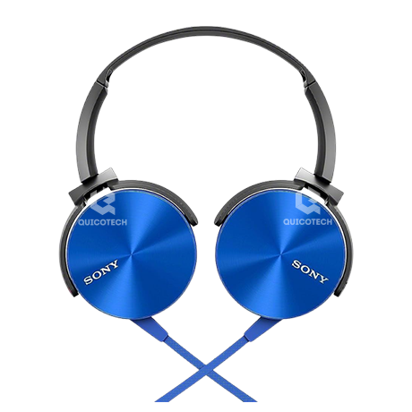 SONY Headphone T450 Extra Bass, Blue