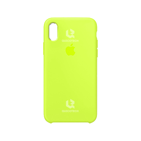 Silicone Case For iPhone X/Xs, Dark Yellow