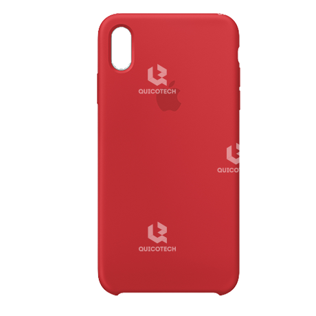 Silicone Case For iPhone X/Xs, Red