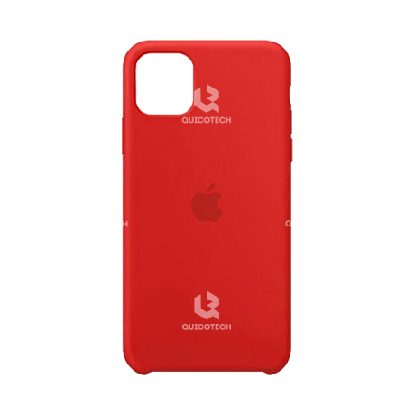 Silicone Case For iPhone 11 Pro Max, Red
