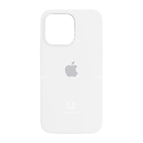Silicone Case For iPhone 14, White