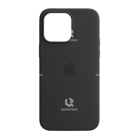 Silicone Case For iPhone 14 Pro, Black