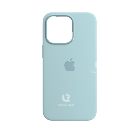 Silicone Case For iPhone 13 Pro, Light Blue