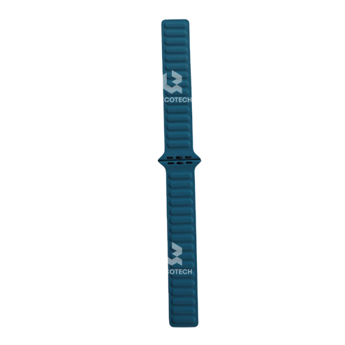 Metal Watch Band, Turquoise Blue