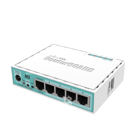 MIKROTIK ETHERNET ROUTER hEX (RB750Gr3)