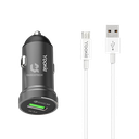 YOOKIE Micro Car charger PC2, 3.0A,  Black