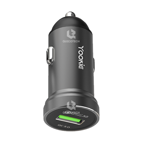YOOKIE IOS Car charger PC2, 3.0A,  Black