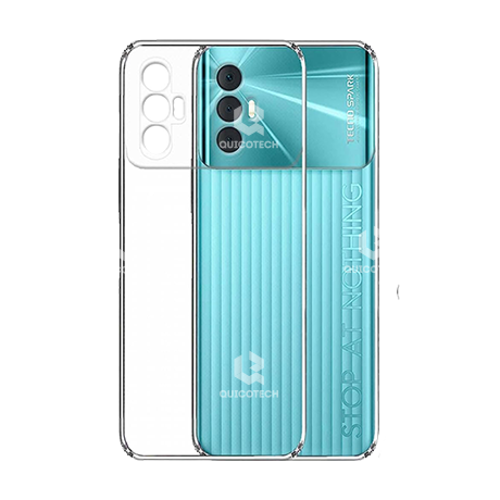 Transparent Cover For Spark 8C, Spark Go 2022, Clear Case