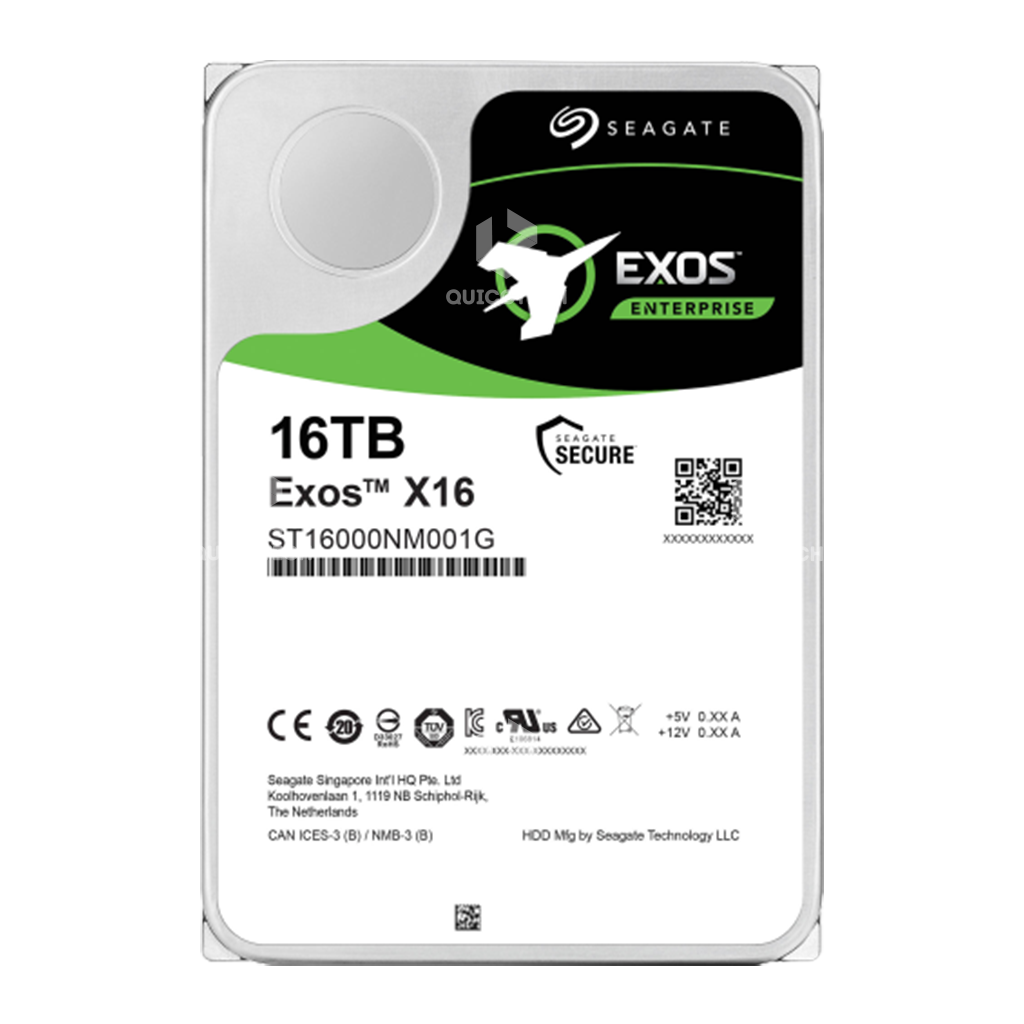 SEAGATE Internal HARD DRIVE 16TB EXOS for Desktop