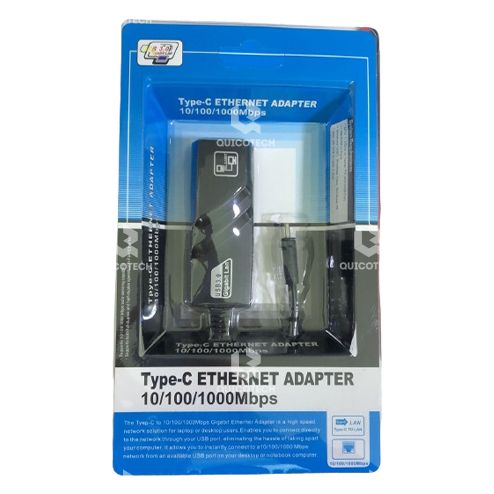TYPE-C TO LAN ADAPTER GIGABIT 10/100/1000