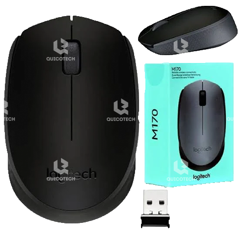LOGITECH WIRELESS MOUSE M170 BLACK