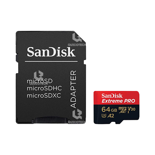 SanDisk EXTREME PRO UHS-I Card With Adapter, 64GB