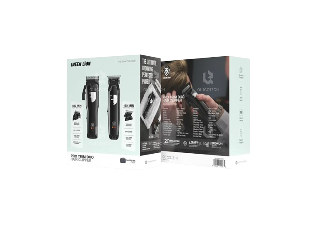 GREEN LION PRO TRIM DUO HAIR CLIPPER