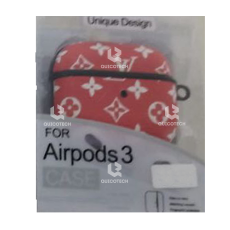 Case For Airpod 3 Channel Design, Red