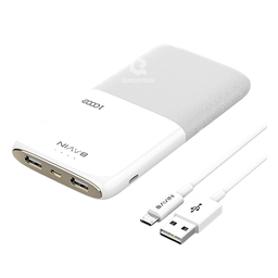 [MO] BAVIN Power Bank Led 10000mah PC131S, White