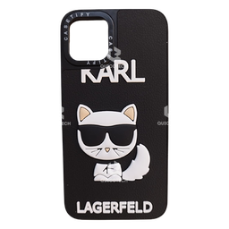 [69.4047-MO] Cover Casetify For iPhone 12 Pro Max, (Karl Cat Design)