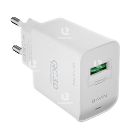 [MO] BAVIN Lightning Fast Charger PC505Y 3.0A, White