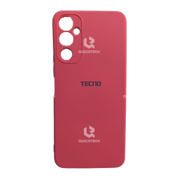 [170.303-MO] Silicon Cover For Tecno, Pova 4, Red