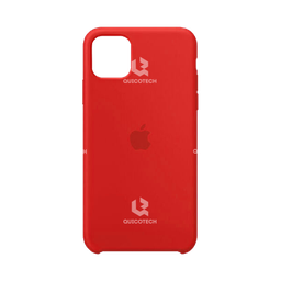 [45.5308-MO] Silicone Case For iPhone 11 Pro Max, Red