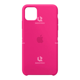 [47.5308-MO] Silicone Case For iPhone 11 Pro Max, Dark Pink