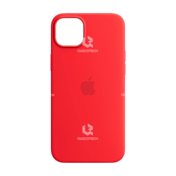 [9.6992-MO] Silicone Case For iPhone 14, Red