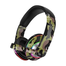 [1.6532-MO] Gaming Headphones J16, Camo dark green