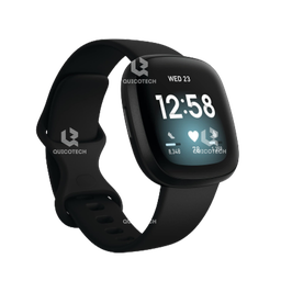 [NJM] FITBIT Versa 3, Health & Fitness Smart watch, Black